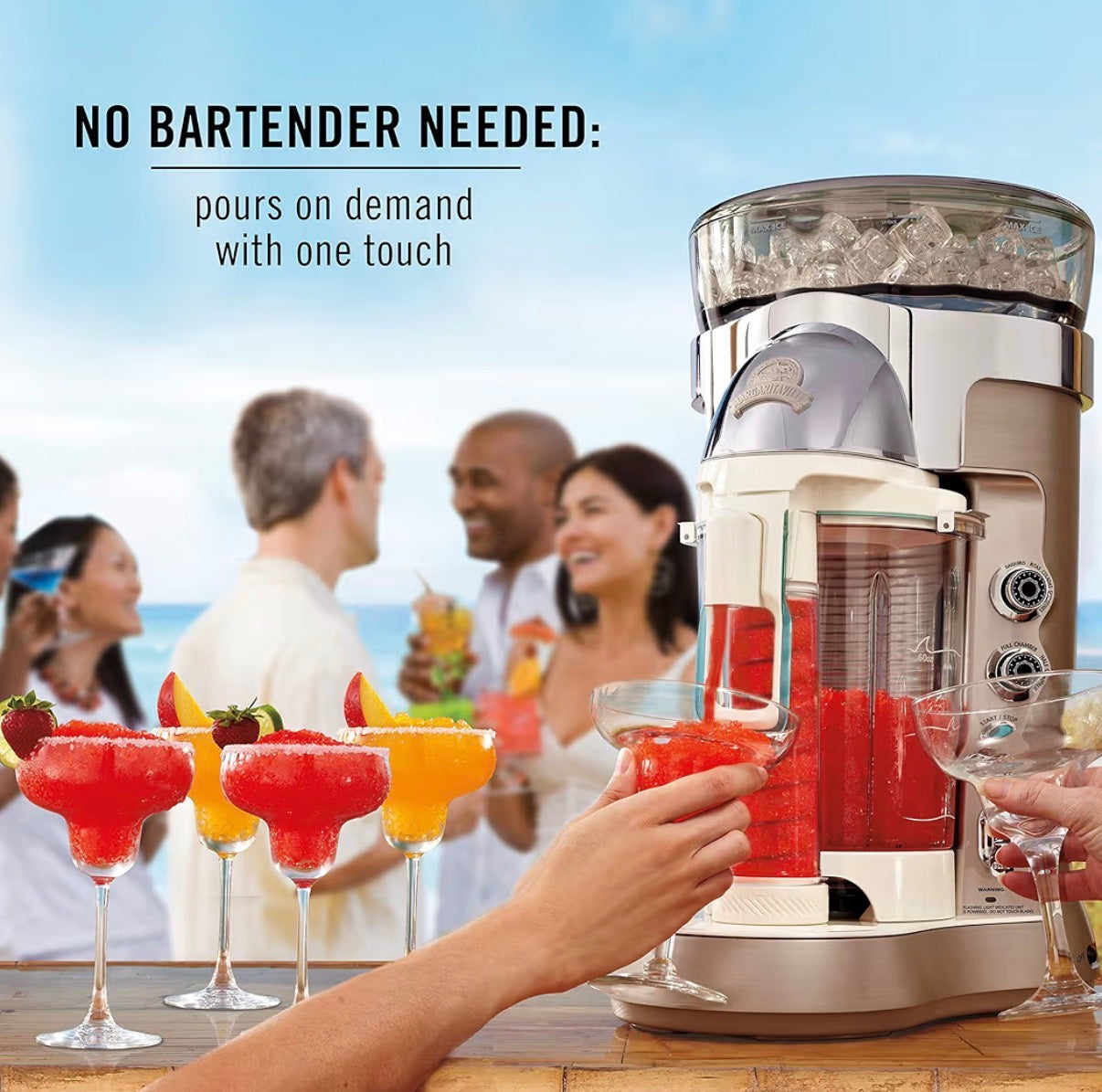 Margaritaville Bali Frozen Concoction Maker w/Self dispensing lever