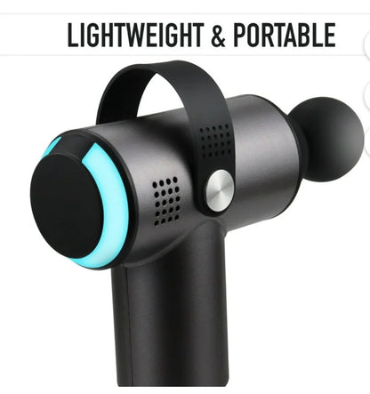 Evertone Prosage Professional Deep Tissue Full Body Cordless Massage Gun - 3 Speed Muscle Recovery Professional Grade Massager with Interchangeable Heads (Black) (New in Box)