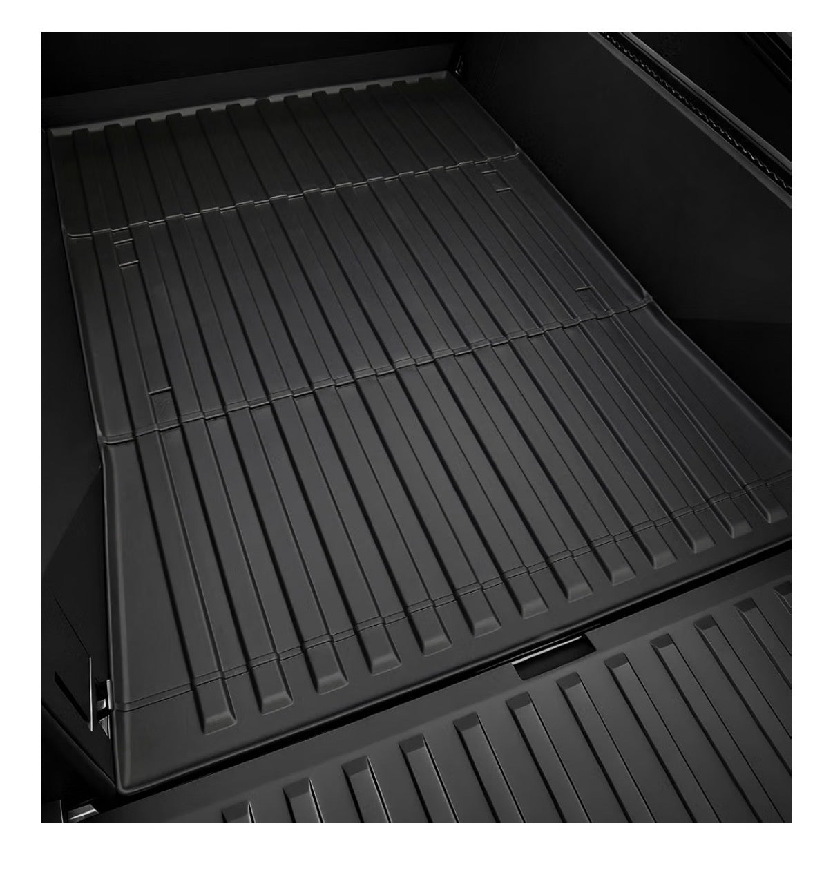 Floor Mats for 2023-2026 Tesla Cybertruck Accessories Full Coverage Set with Cargo Liner, Odorless & Durable, All Weather Protection, 3D Laser Fit, Easy to Spray Clean (Black) (New in Box)