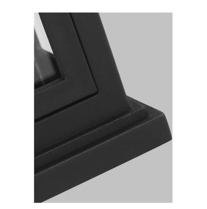 Generation Lighting Belleville Coastal 2 Light 18 Inch Height Hardwired Outdoor Wall Light (Black) (New in Box)