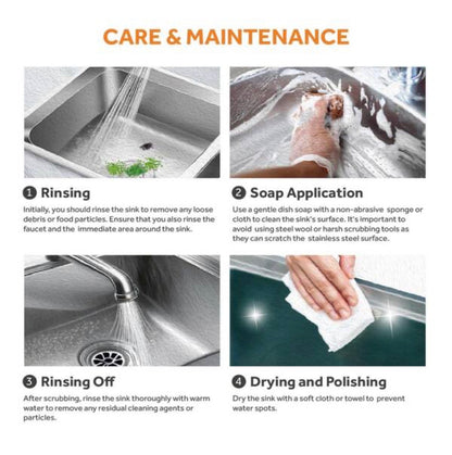 Glacier Bay Tight Radius 36 inch Undermount Single Bowl 18 Gauge Stainless Steel Kitchen Sink with Spring Neck Faucet