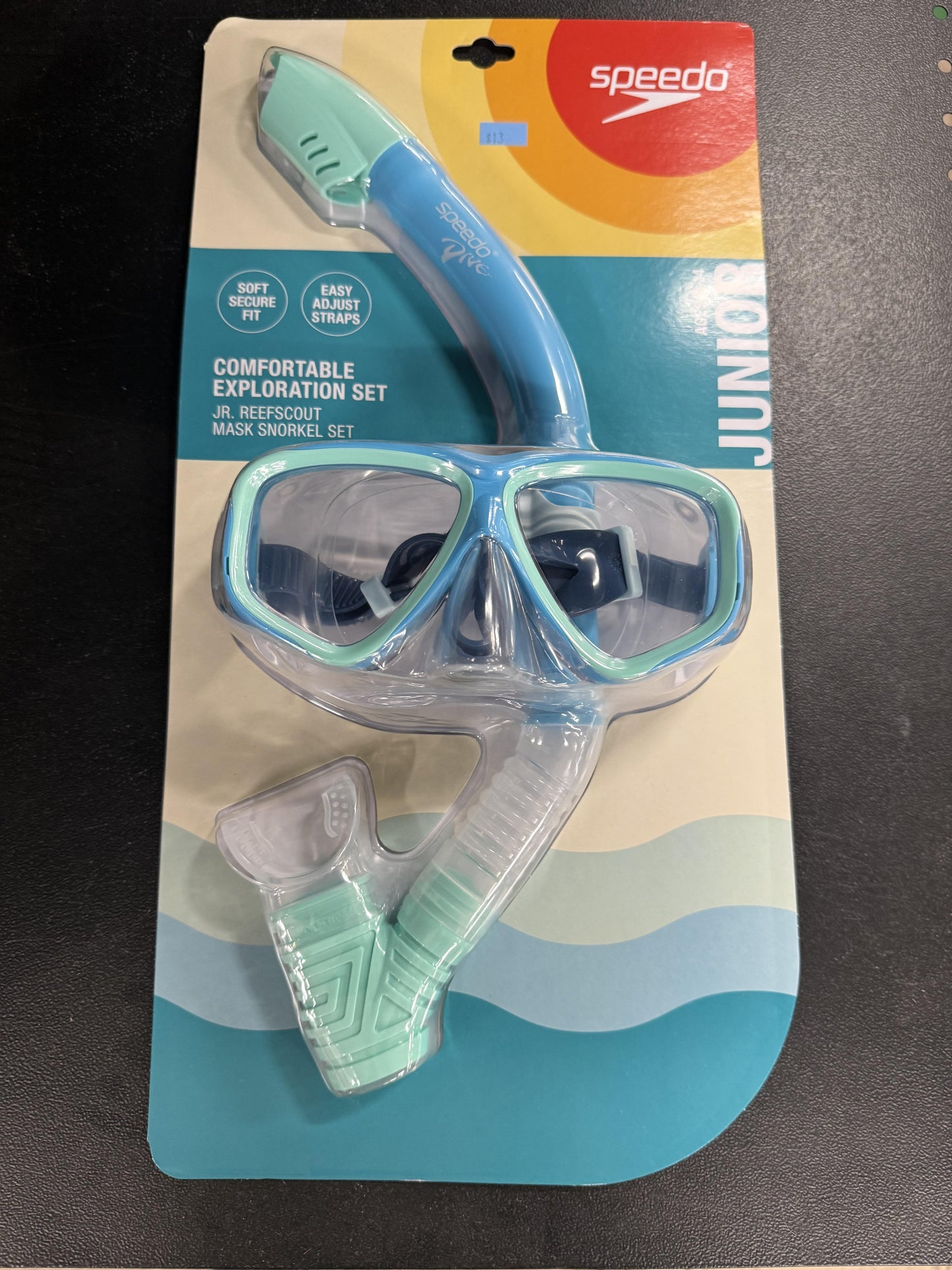 Speedo Junior Reefscout Mask Snorkel Set - New in packaging