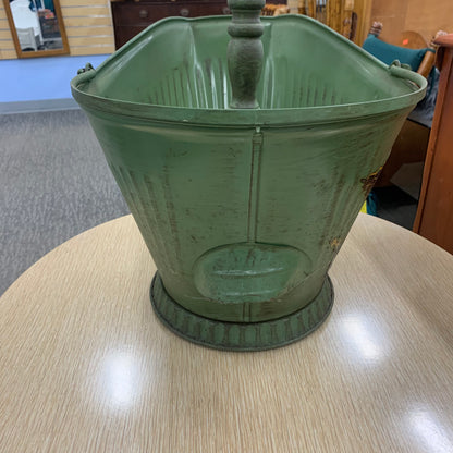 Antique Floor Standing Ashtray Coal Scuttle Bucket Converted Ashtray