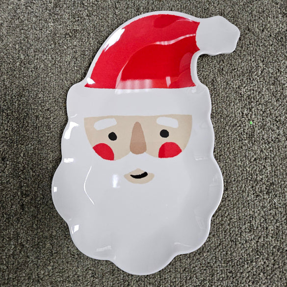 Wondershop™ Figural Melamine Santa Plate