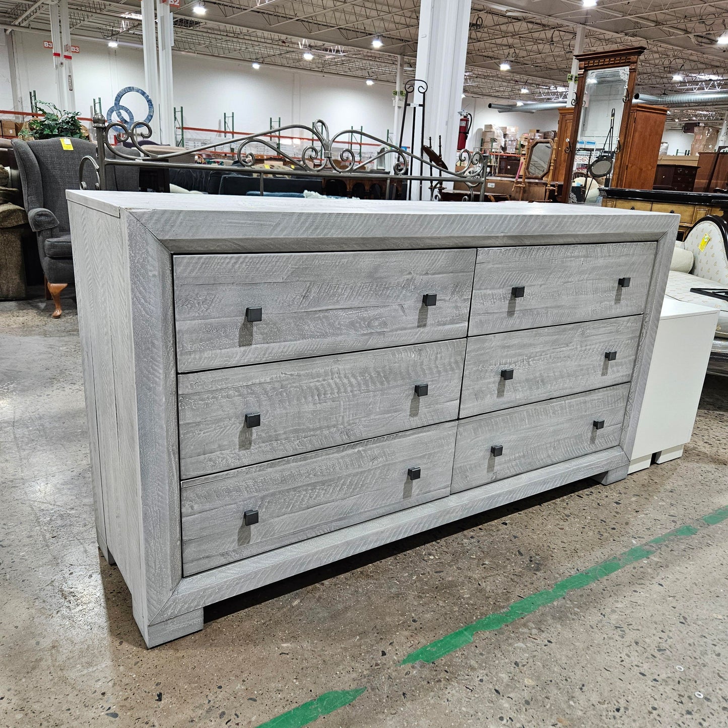 Grey Wash Dresser