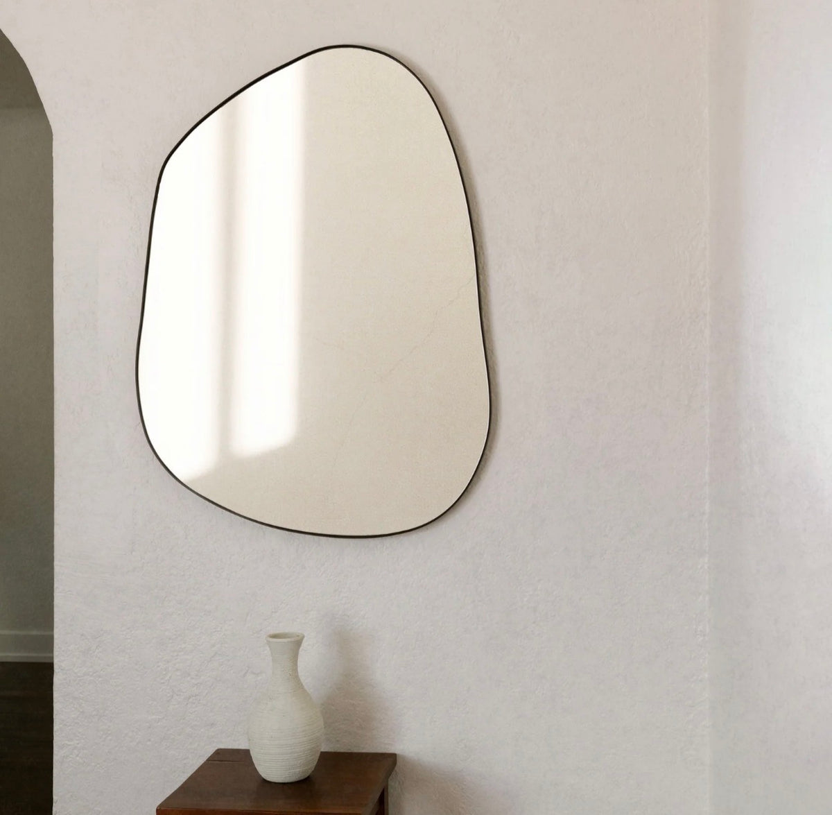 ETHINK Living Aorganik Mirror 21.6 Inch X 29.5 Inch (Black Frame) (New in Box)