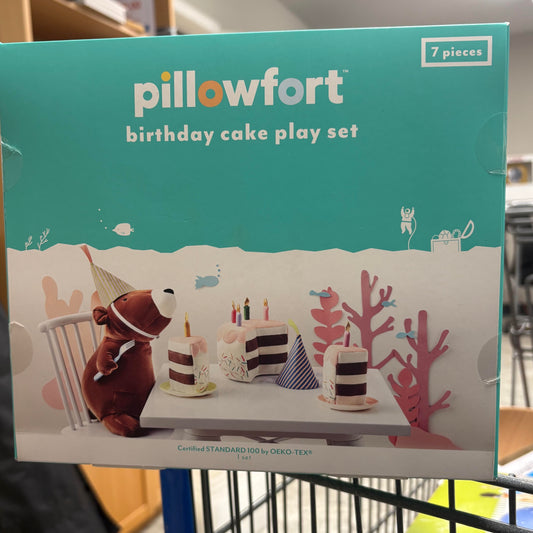 Pillowfort Kids Birthday Cake Playset