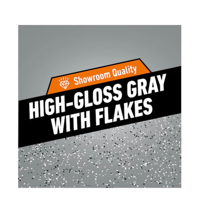 2 Part Gray Epoxy Concrete and Garage Floor Point Kit (New in Box; box has been damaged on one side, but product is fine)