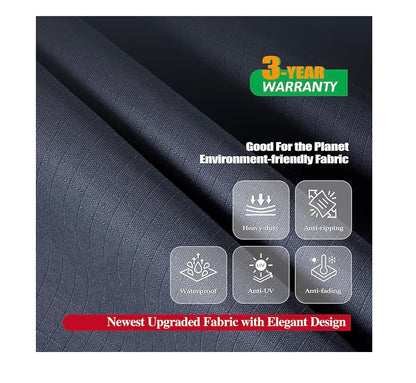 F&J Outdoor Heavy Duty 3 Seater Patio Sofa Cover
