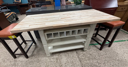 Custom Butcher Block Table