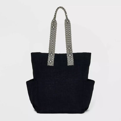 New Black Campus Tote Handbag - Universal Thread™