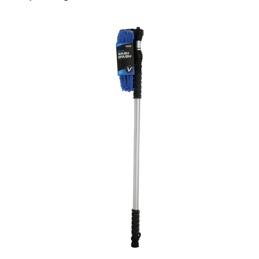 Viking 10 Inch Deluxe Flo-Through Wash Brush 38 Inches to 63.5 Inch Telescoping Handle (New)