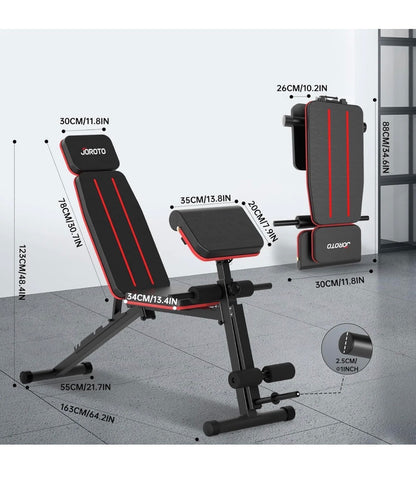 Joroto MD55 Adjustabl Weight Bench