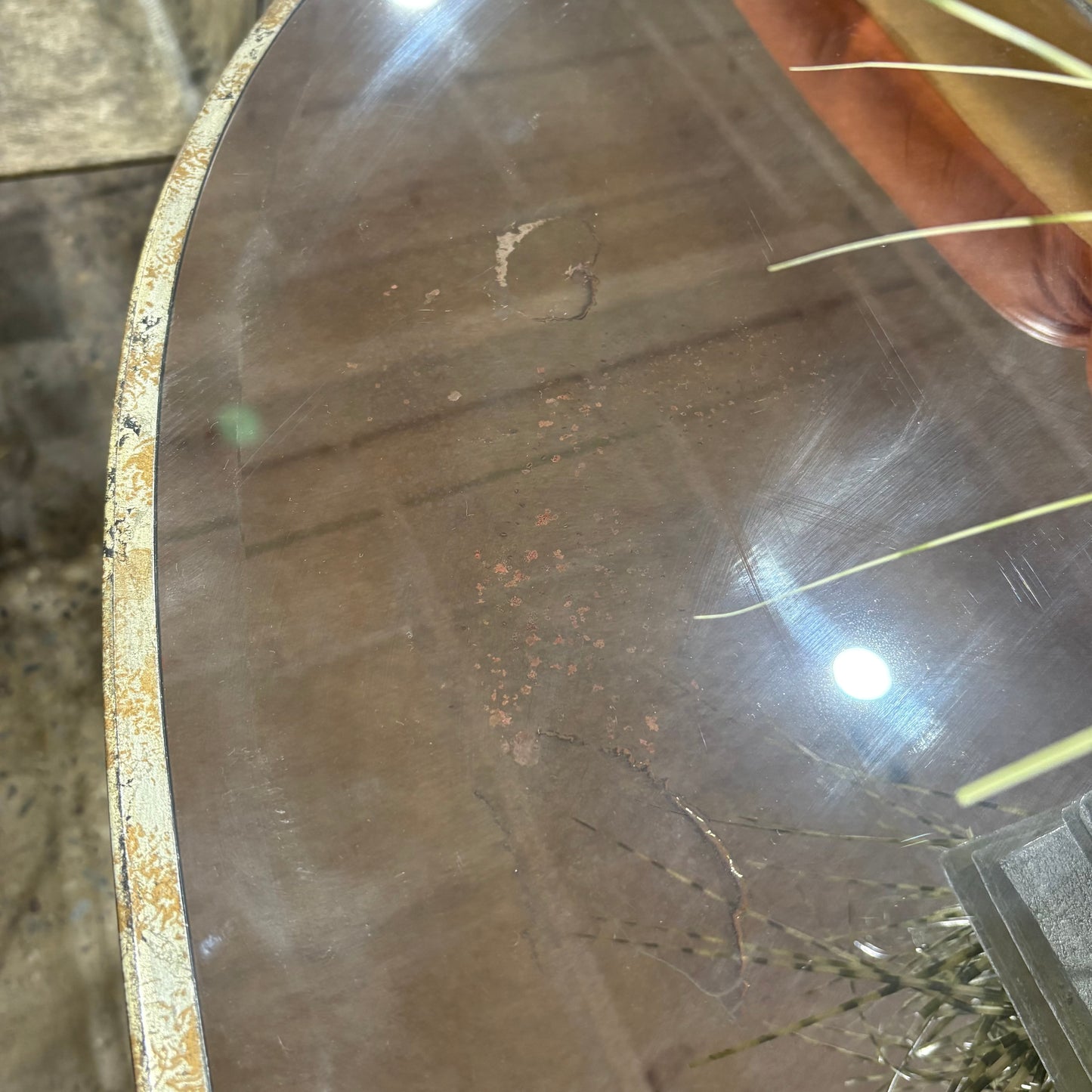 Lillian August Mirrored Console Table