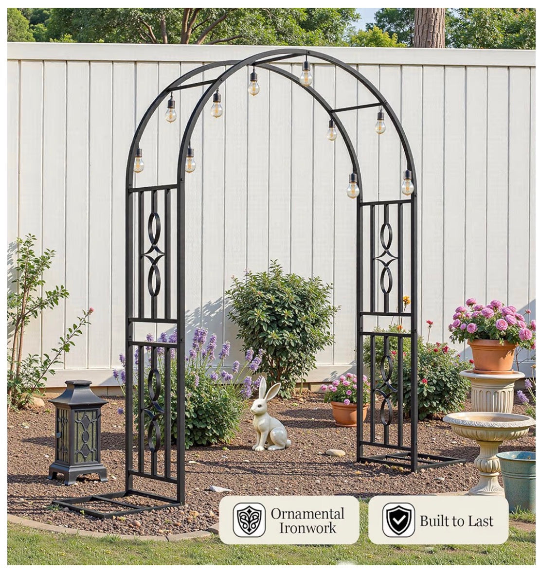 Metal Garden Arch-New in box
