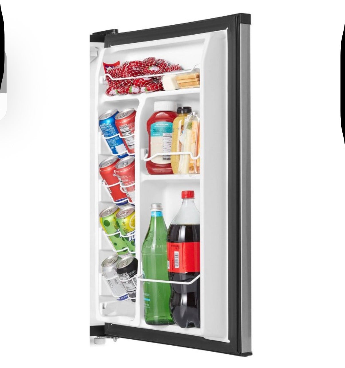 Whirlpool 4.3 cu ft. mini refrigerator - Stainless steel compact dorm fridge