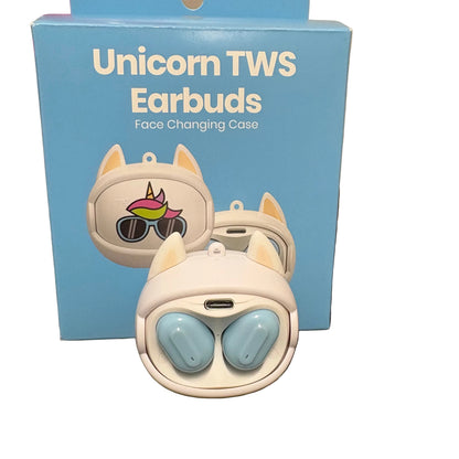 Unicorn Face Changing Earbuds