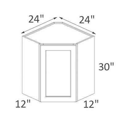 Wall Cabinet WDC2430 ( Diagonal Cornet Upper)