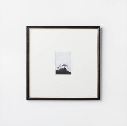 20 Inch X 20 Inch Matted to 5 Inch X 7 Inch Gallery Wall Frame (Black/Brass)