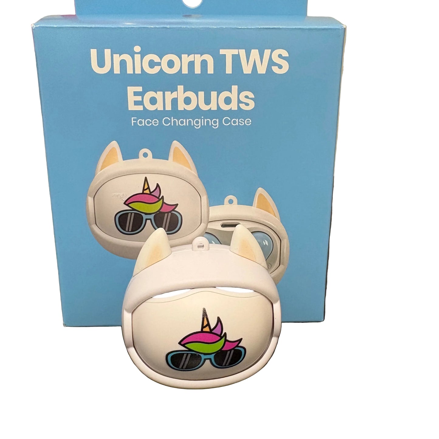 Unicorn Face Changing Earbuds