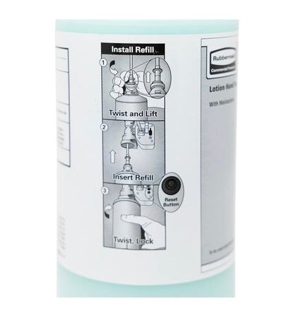 Rubbermaid One-shot Liquid Hand Soap 800mL Lotion Soap with Moisturizer Refill (New in Box)