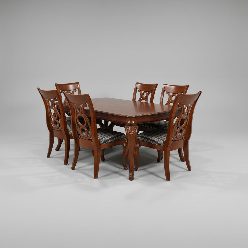 Mahogany Kittle's Six Seat Dining Table