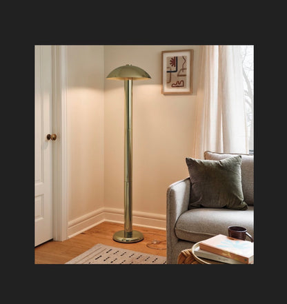Mild Steel Floor Lamp (Brass) (New in Box)