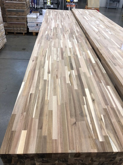 NEW, Walnut Acacia Butcher-Block, 1 ½” x 25” x 96”