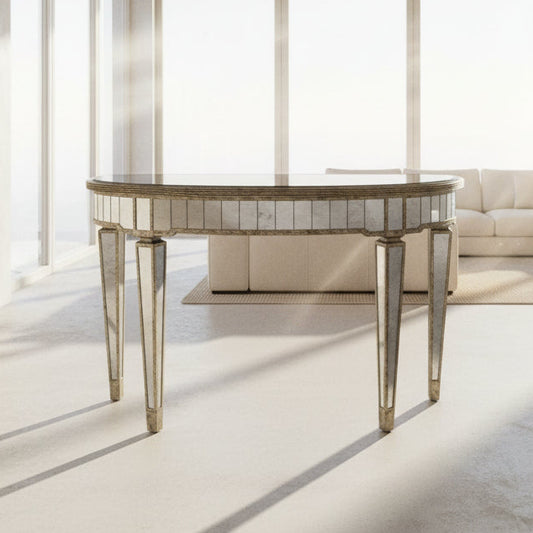 Lillian August Mirrored Console Table