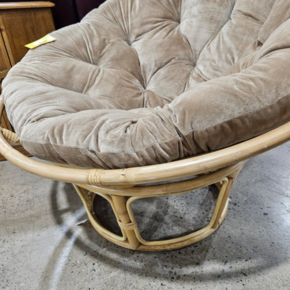 Papasan Chair with Cushion