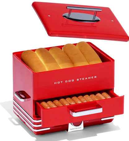 Nostalgia Hot Dog Steamer