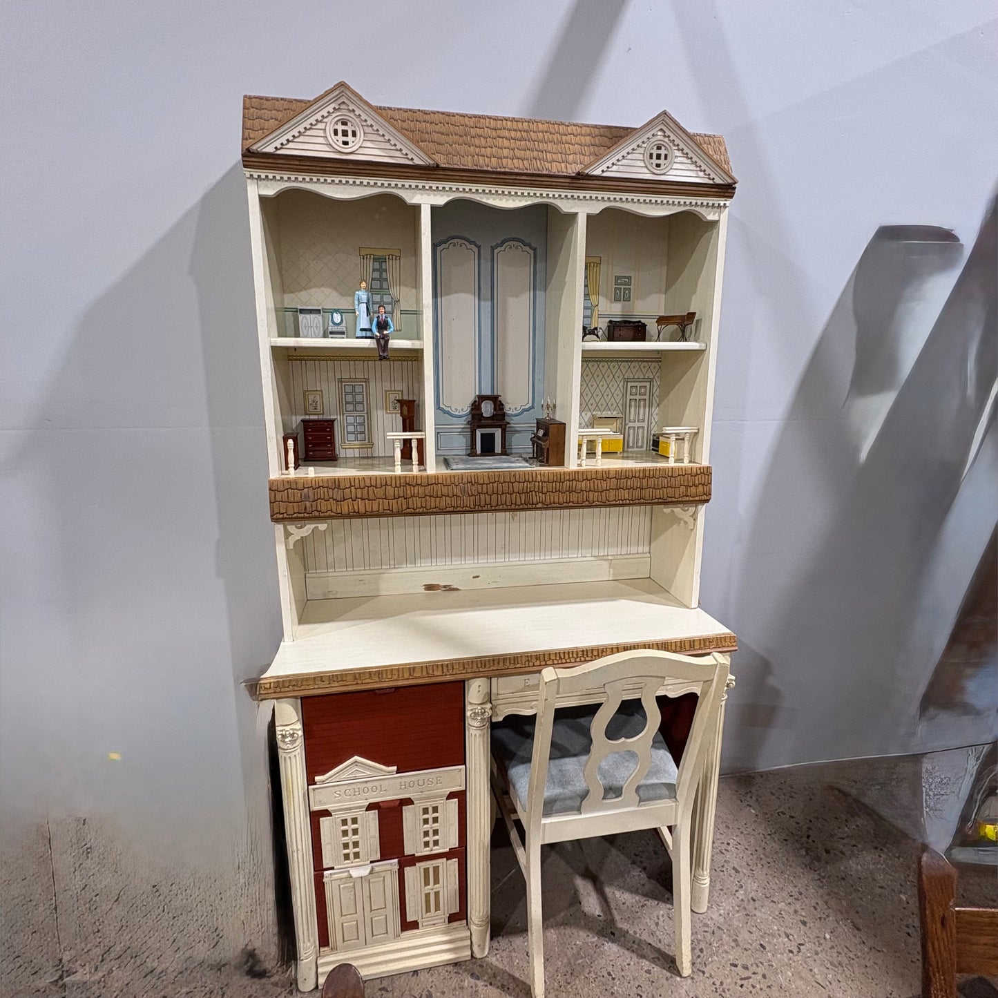 Vintage 70/80's Singer Dollhouse Bedroom Set