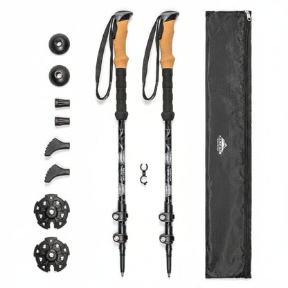 (New) Aluminum Quick Lock Trekking Poles