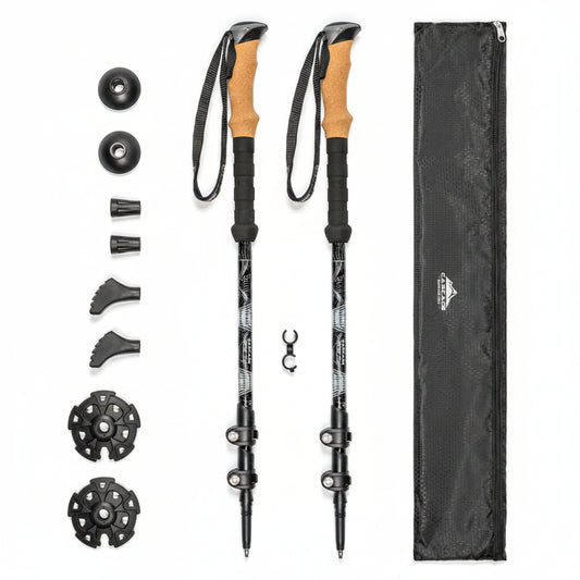 (New) Aluminum Quick Lock Trekking Poles