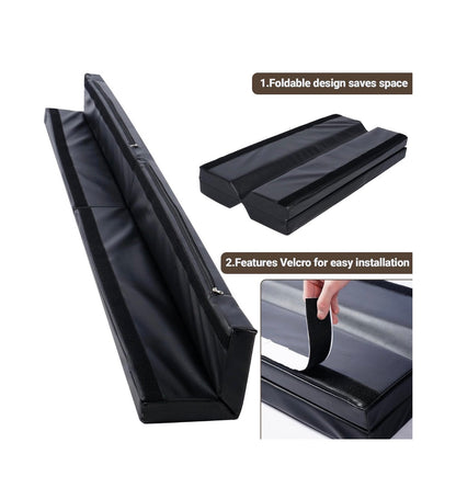 6 Ft. Wall Corner Guards and Edge Protector Heavy Duty Protective Safety Padding Waterproof 2 Sides Corner Pad 2 Inch Thick High Density Protective Pads Durable Wall Corner Pads for Playroom (Black) (New in Box)