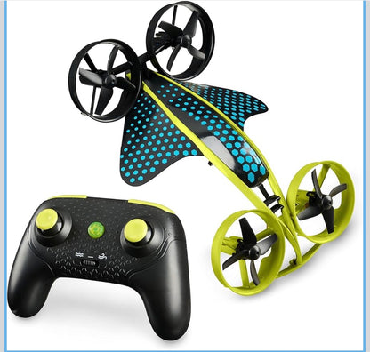 HydraQuad Hybrid Air to Water Stunt Drone