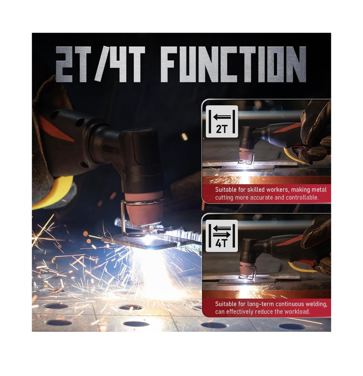 YESWELDER CUT-55DS 55A Pilot Arc Plasma Cutter, 110/220V, Non-Touch Pilot Arc (New in Box)