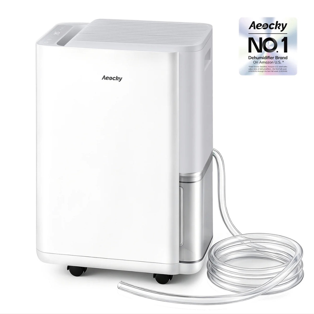 Aeocky Arion Small and Portable Dehumidifier (White) (New in Box)