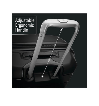 Samsonite Freeform 28 Inch Large Luggage with Dual 360 Degree Spinner Wheels - Checked Suitcase - TSA Lock, Airline-Approved - Lightweight Durable Polypropylene Expandable Hard-shell (Navy) (New in Box)