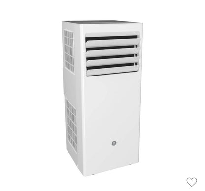 GE Appliances 6000 BTU Portable Air Conditioner Unit - White