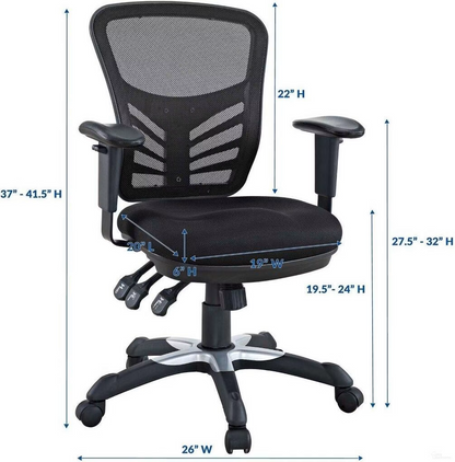 Modway Black Office Chair