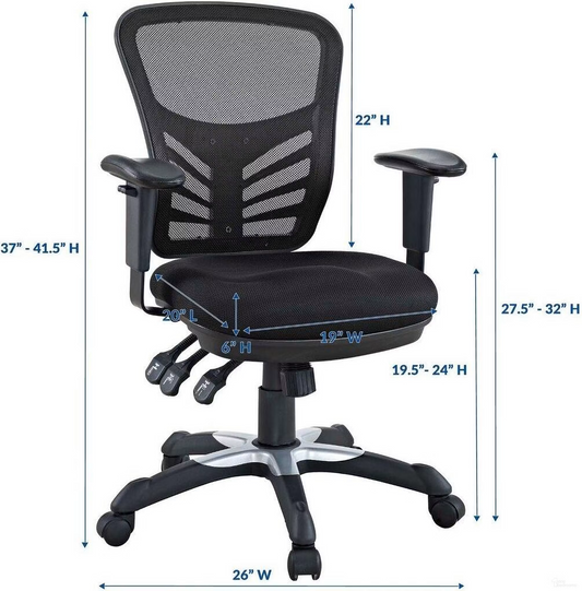 Modway Black Office Chair