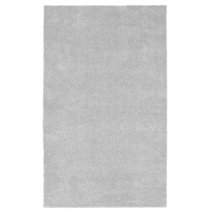Garland Rug Room 5ft X 6ft Bathroom Carpet, Soft, Plush, Absorbent, Quick-dry, Durable Unbound Edges for Easy Cutting (Platinum Gray) (New in Package)