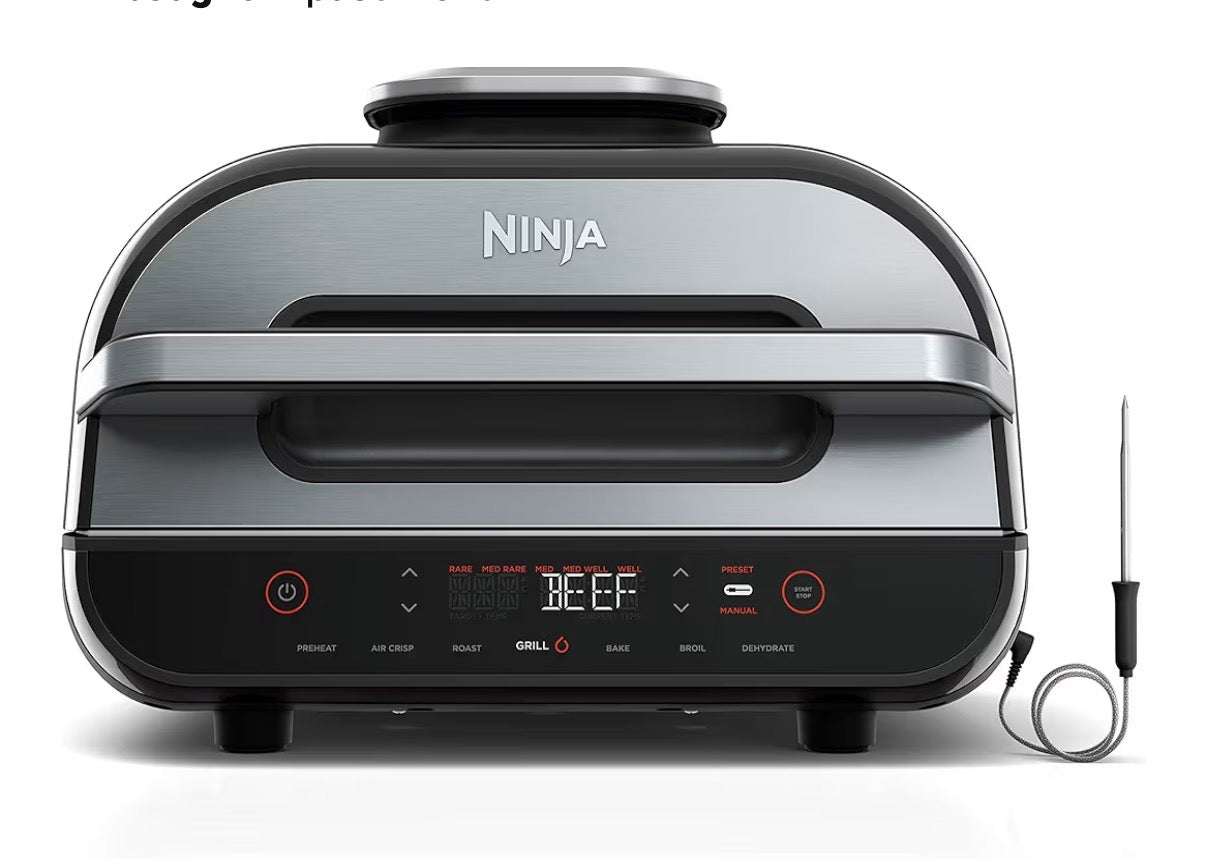 Ninja Indoor Grill and Air Fryer. Foodi Smart XL 6-in-1 Grill