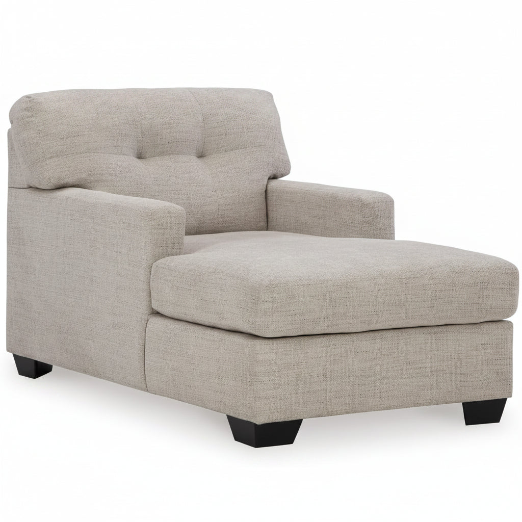 Ashley Mahoney Contemporary Tufted Upholstered Chaise