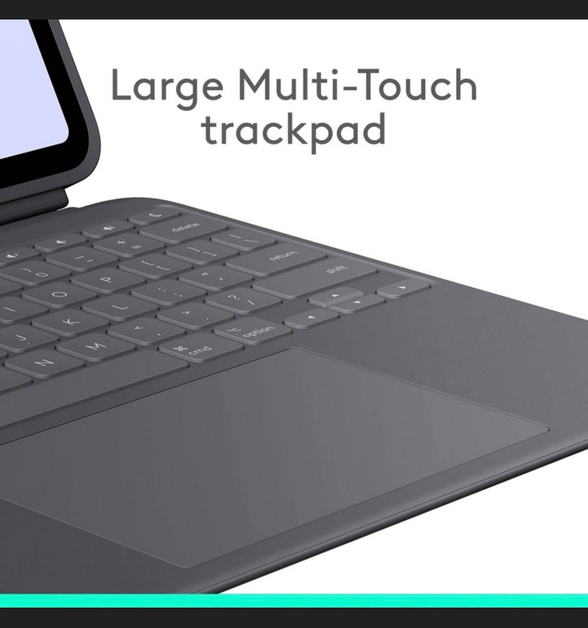 Logitech Combo Touch iPad Pro 13 Inch (M4 & M5) (2024 & 2025) Keyboard Case (New in Box)