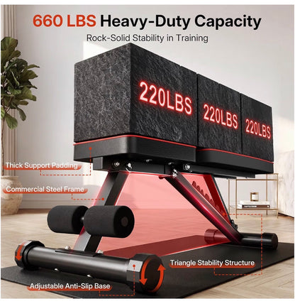 Adjustable Weight Bench for Bench Press, Heavy Duty Stable Workout Bench Foldable Weight Bench for Home, Gym, Incline/Decline 90 Degree Bench Exercise Bench (New in Box)