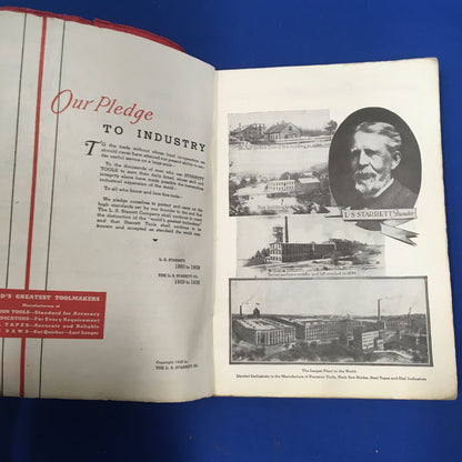 Starrett Tool Catalog 1938