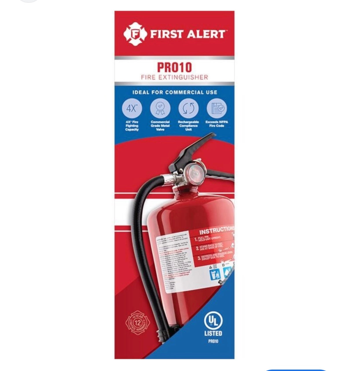 First Alert Pro10 Fire Extinguisher