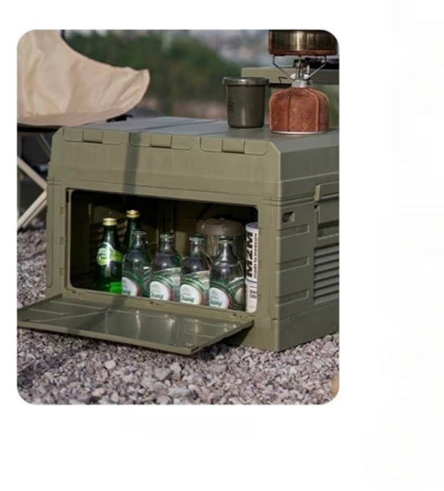 Outdoor Folding Stackable Portable Camping Organizer Car Trunk Storage